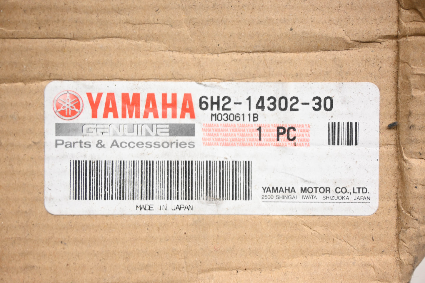 New OEM Yamaha 6H2-14302-30-00 Keihin Carburetor Assembly NOS
