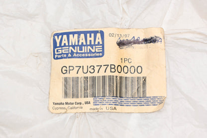 New OEM Yamaha GP7-U377B-00-00 Black Lefthand Hull Side Panel NOS