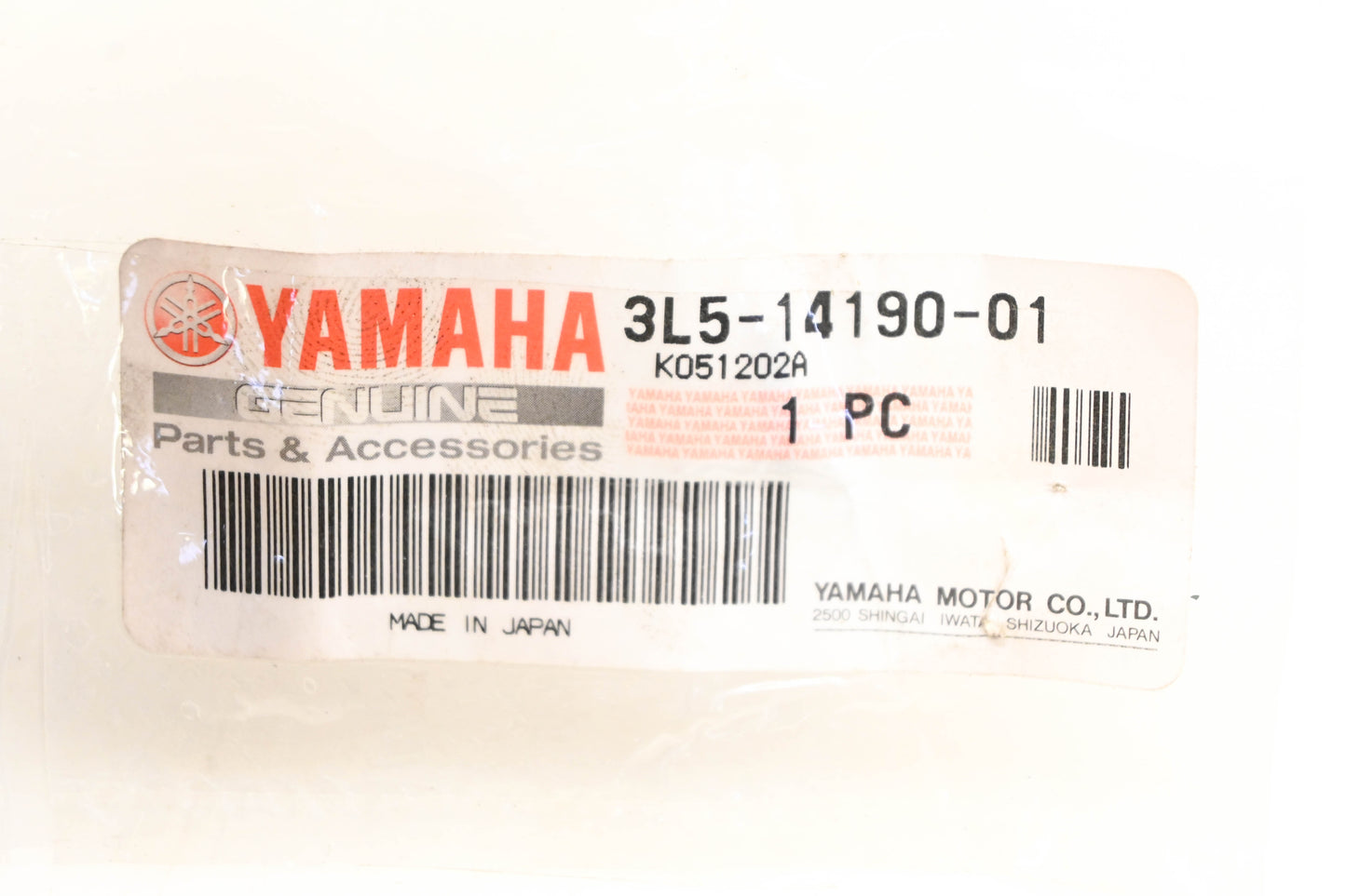 New OEM Yamaha 3L5-14190-01-00 Needle Valve NOS