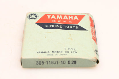 New OEM Yamaha 305-11601-10-00 Piston Ring Kit NOS