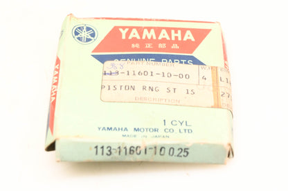 New OEM Yamaha 113-11601-10-00 Piston Ring Kit NOS