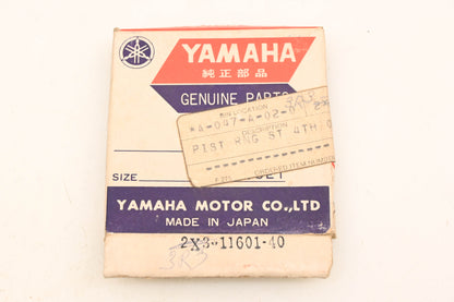 New OEM Yamaha 2X3-11601-40-00 Piston Ring Kit NOS