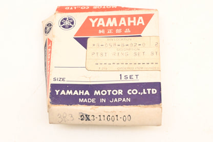 New OEM Yamaha 2X3-11601-00-00 Piston Ring Kit NOS
