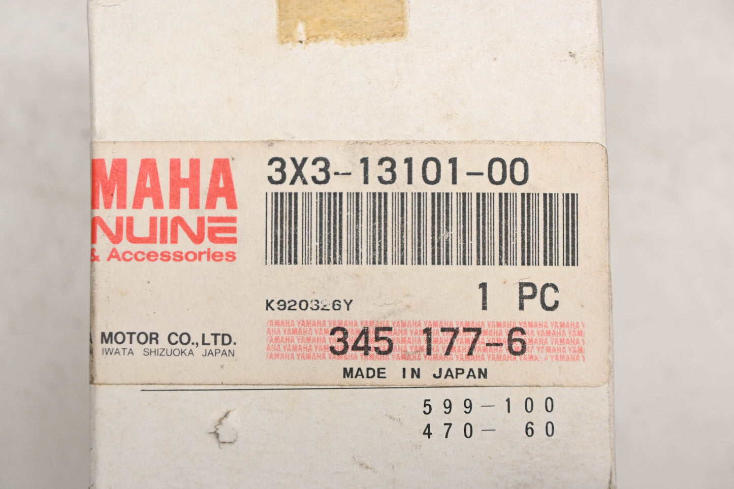 New OEM Yamaha 3X3-13101-00-00 Oil Pump Assembly NOS