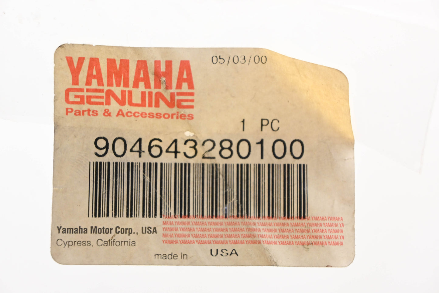 New OEM Yamaha 90464-32801-00 Clamp NOS