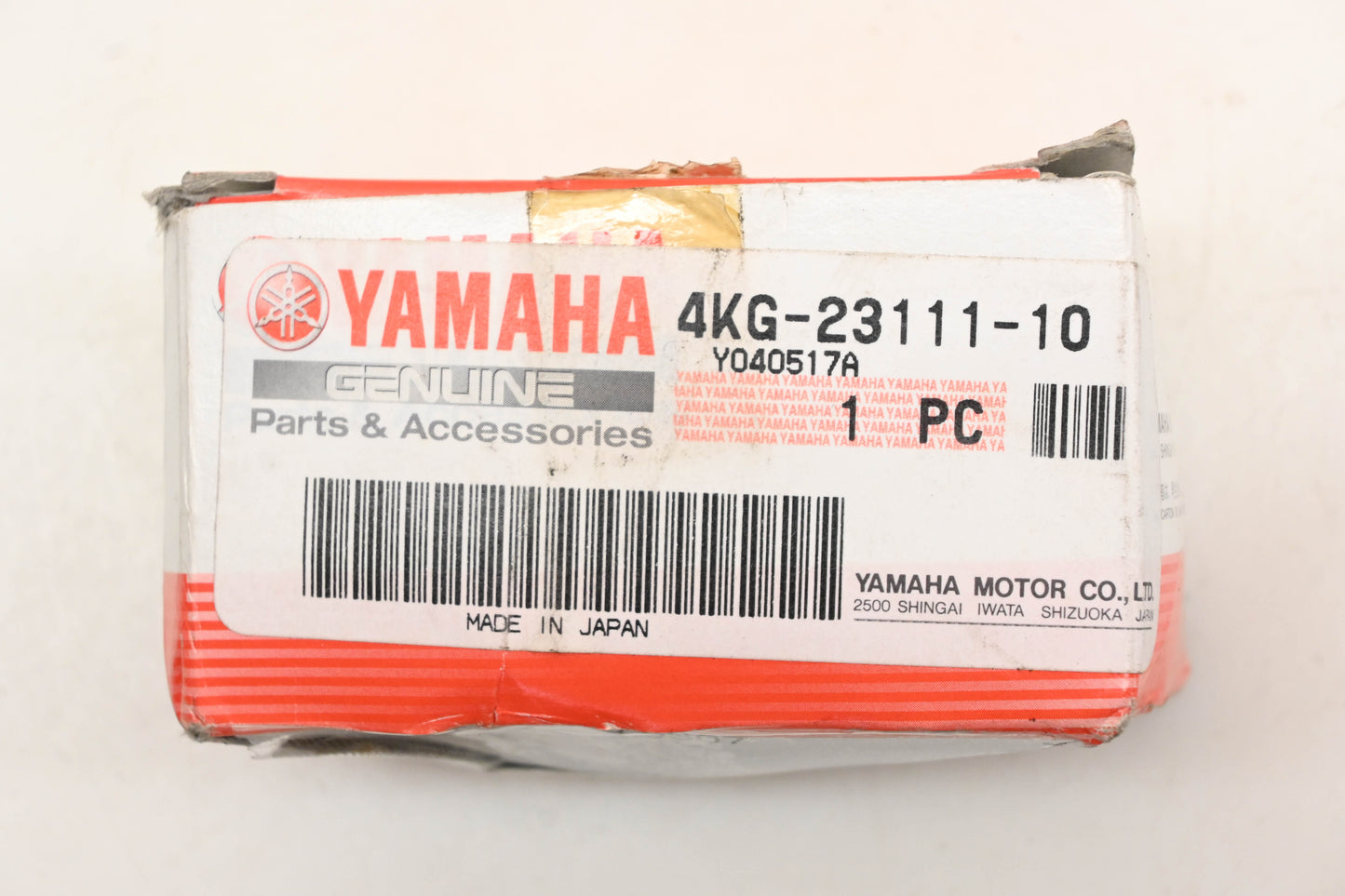 New OEM Yamaha 4KG-23111-10-00 Preload Fork Cap Bolt NOS