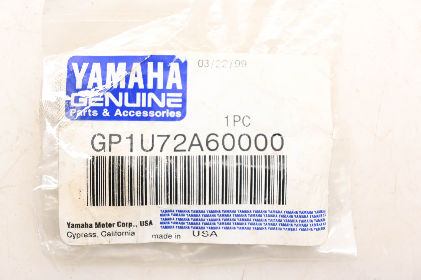 New OEM Yamaha GP1-U72A6-00-00 Grommet NOS