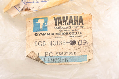 New OEM Yamaha 6G5-43185-02-00 Tilt Stop Lever NOS