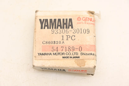 New OEM Yamaha 93306-30109-00 NSK Front Wheel Bearing NOS