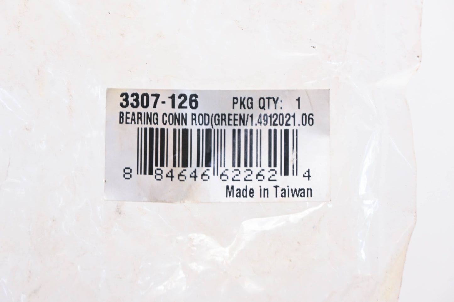 New OEM Arctic Cat 3307-126 Connecting Rod Green Plane Bearing NOS