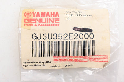 New OEM Yamaha GJ3-U352E-20-00 Purple Mushroom Plug NOS