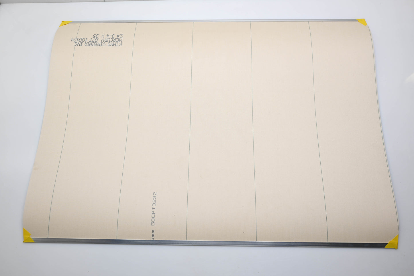 Kinyo 100124 24.75" X 35" X.077" Printing Blanket NOS