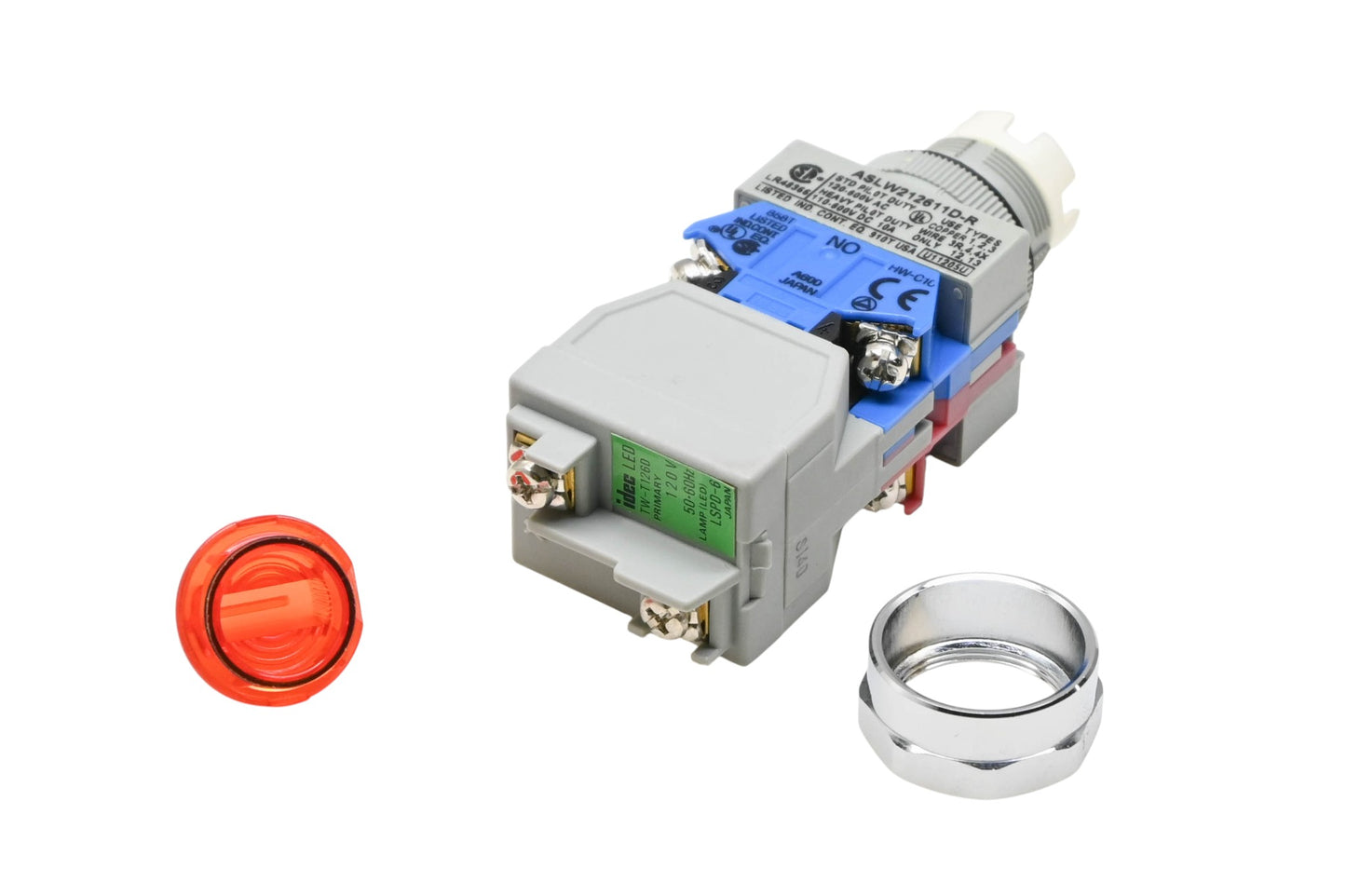 IDEC ASLW212611D-R Illuminated Selector Switch NOS