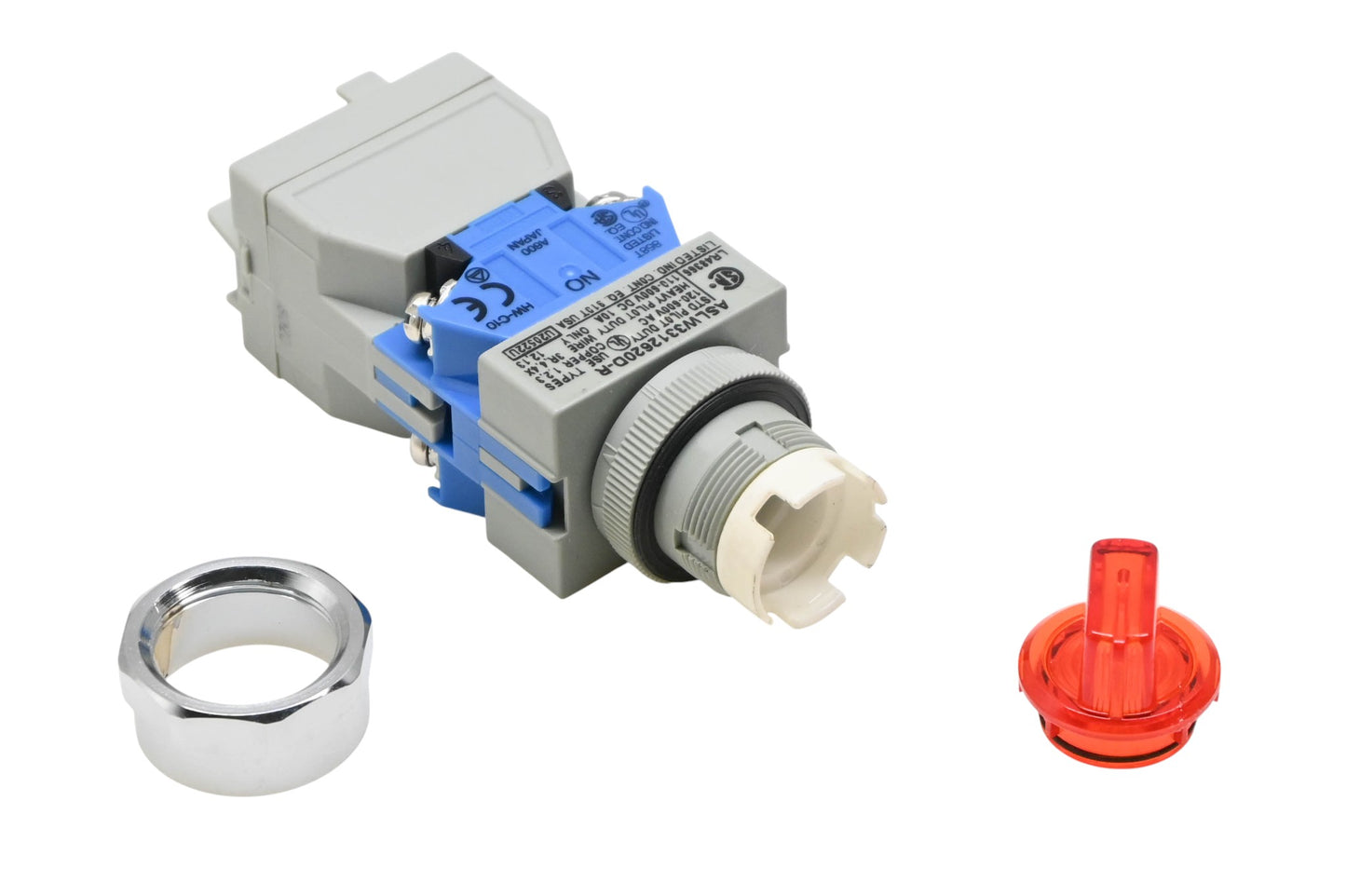 IDEC ASLW3312620D-R Illuminated Selector Switch NOS