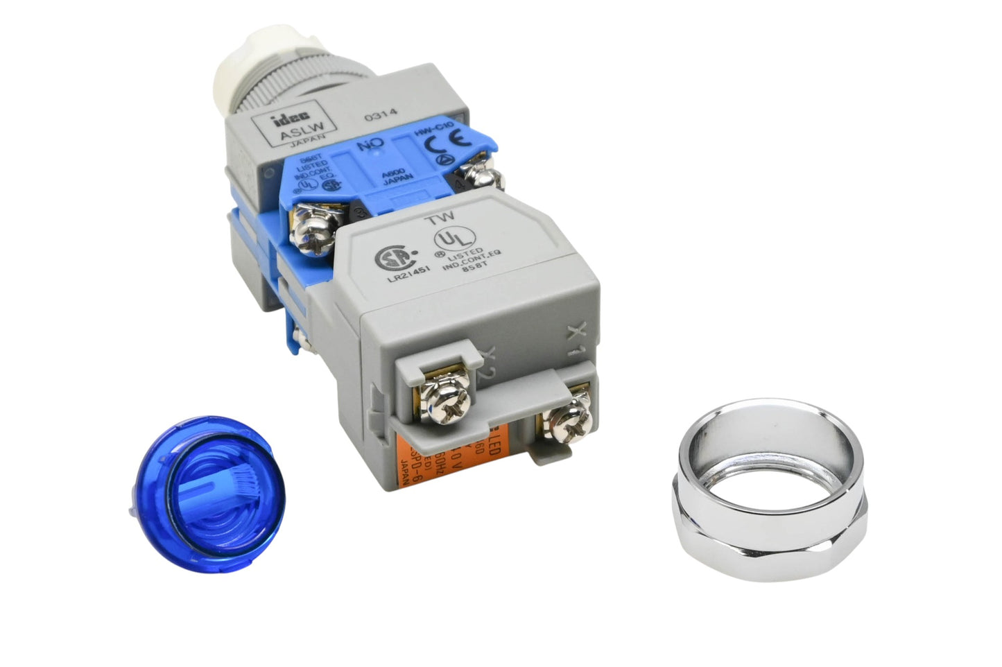 IDEC ASLW3124620D-S Illuminated Selector Switch NOS