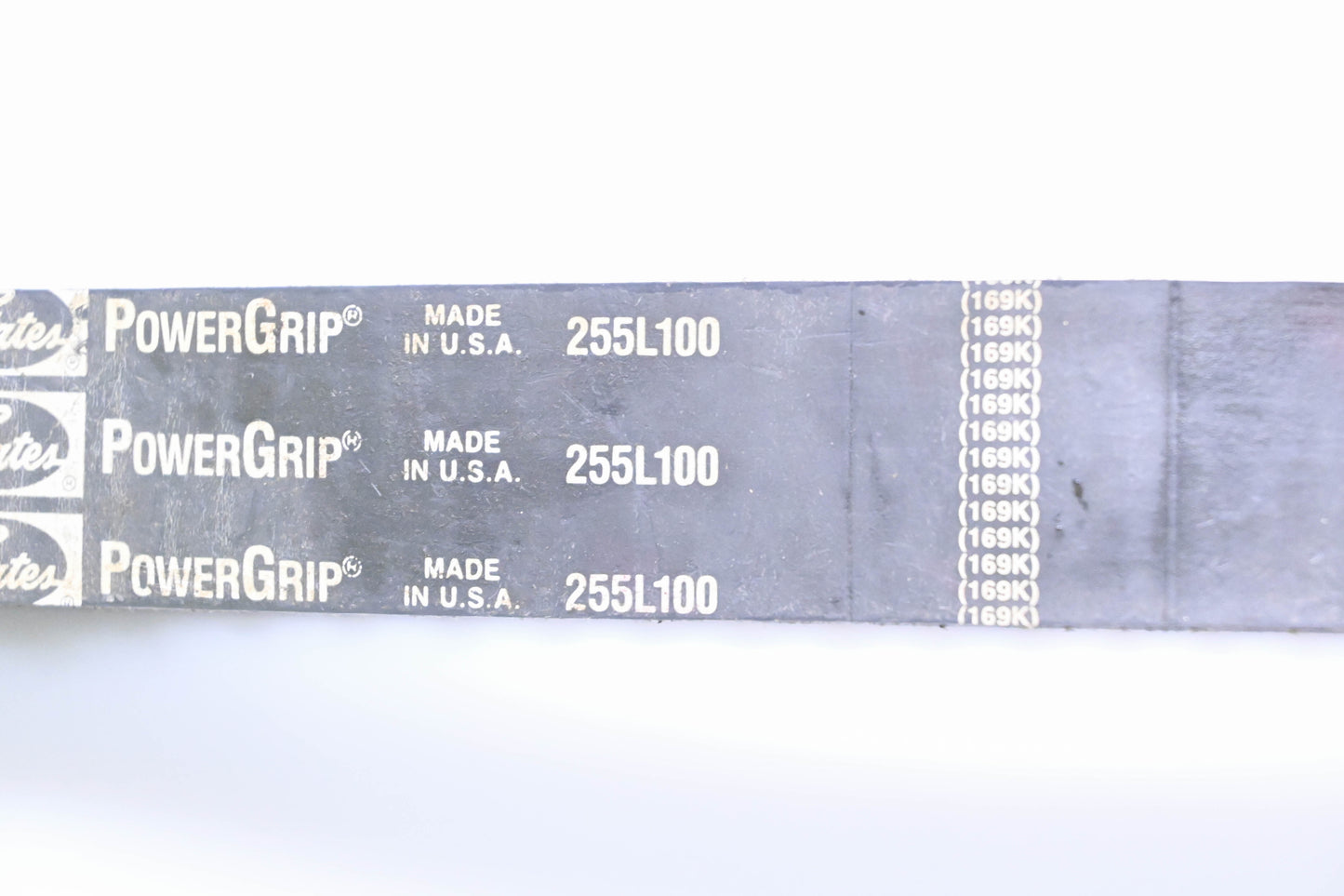 Gates 255L100 Cogged Timing Belt NOS