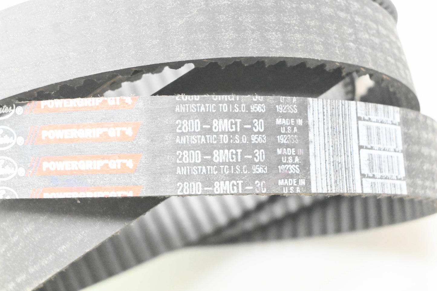 Gates 2800-8MGT-30 Cogged Belt NOS