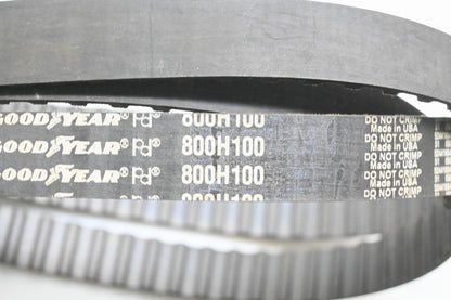 Goodyear 800H100 Cogged Timing Belt NOS