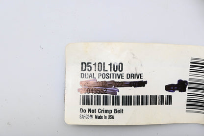 Goodyear D510L100, 037256068249 Dual Positive Drive Belt NOS