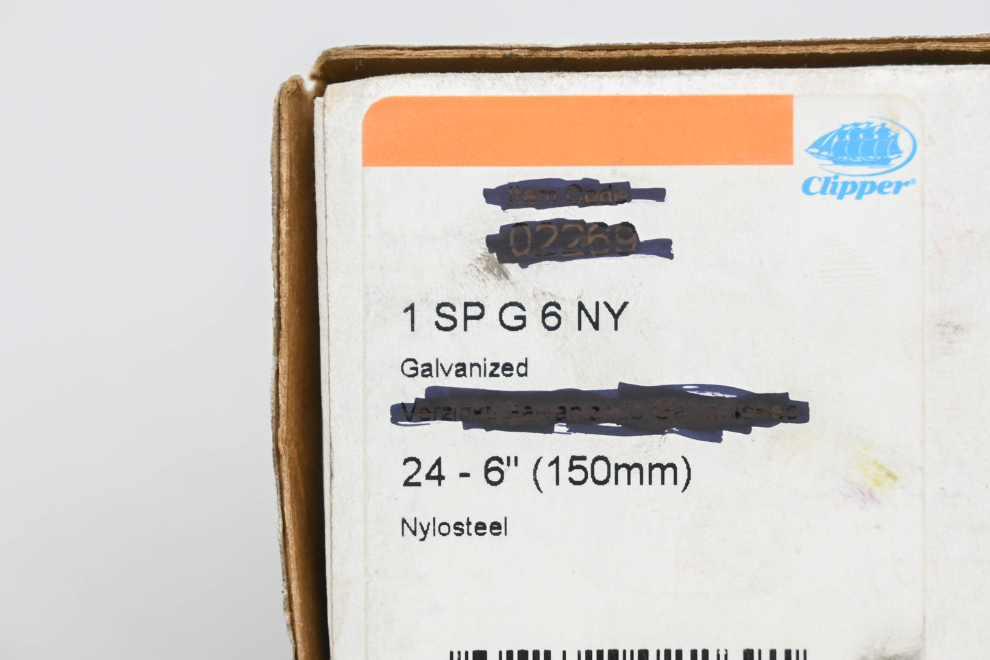 Flexco 1SPG6NY, 697598022691 Clipper Belt Fastener NOS