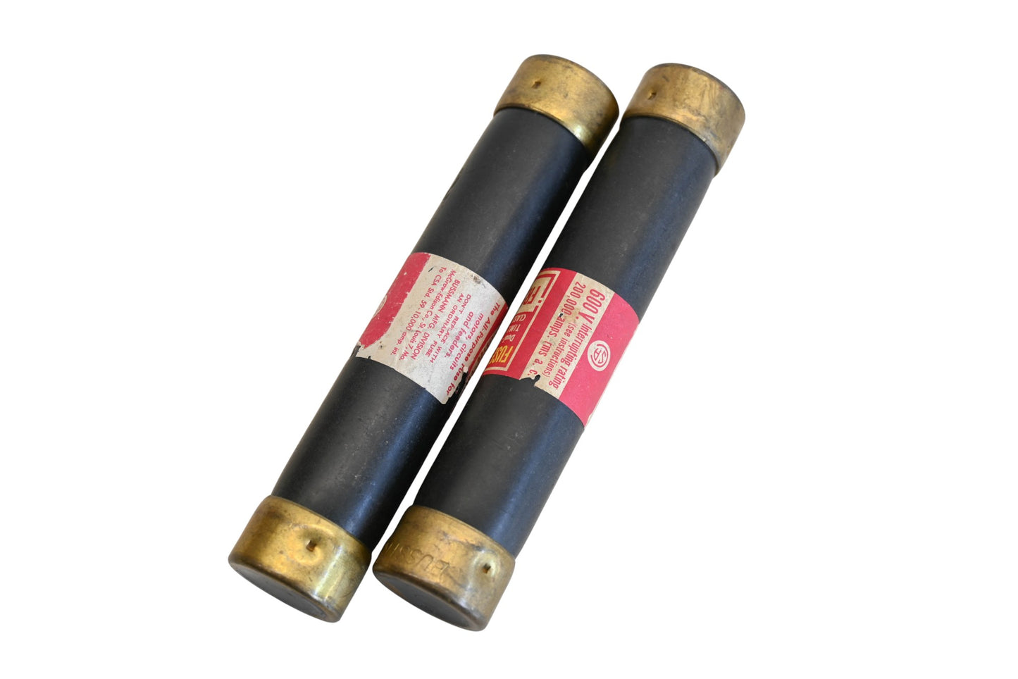 Bussmann FRS40, FRS-40 40A-600V Fusetron Fuses Qty 2