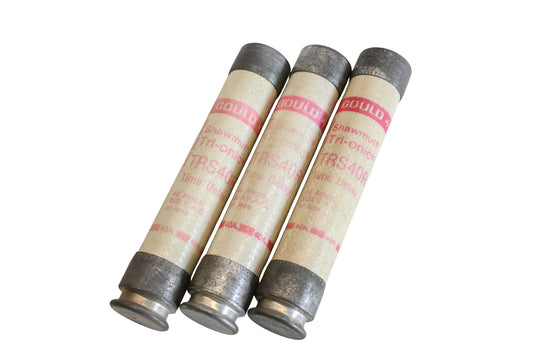 Gould TRS40R 40A-600V Fuses Qty 3