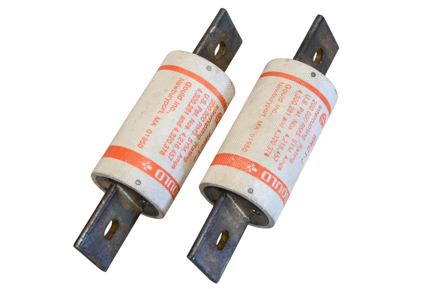Gould A4J175, A4J-175 175A-600V Fuses Qty 2