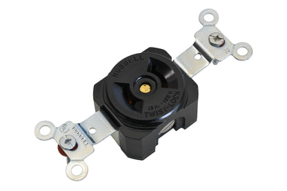 Hubbell 7535, 33-121-250 15A-125V Twist-Lock Receptacle Assembly NOS