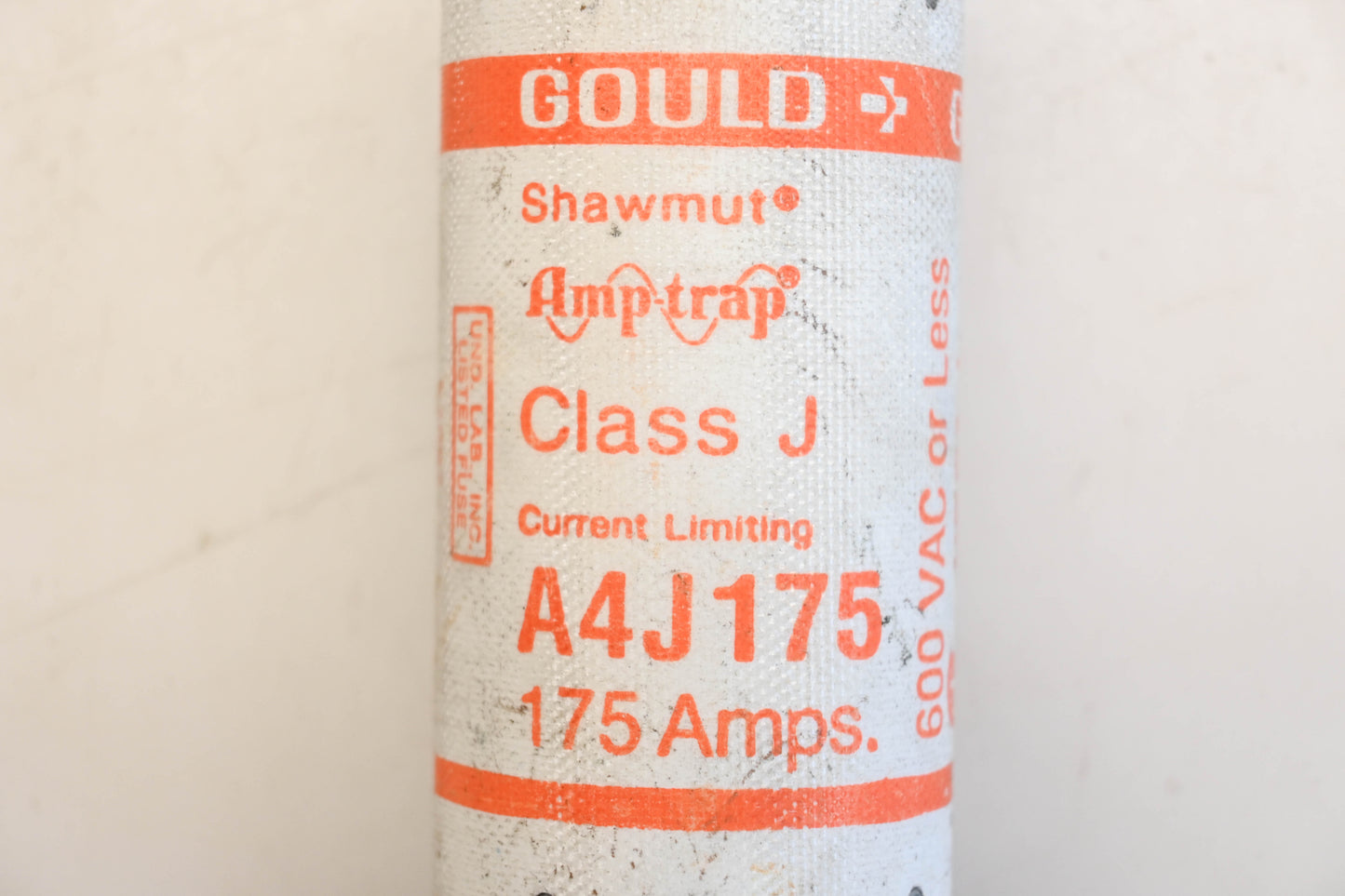 Gould A4J175, A4J-175 175A-600V Fuses Qty 2