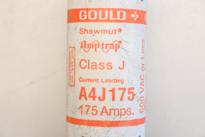 Gould A4J175, A4J-175 175A-600V Fuses Qty 2