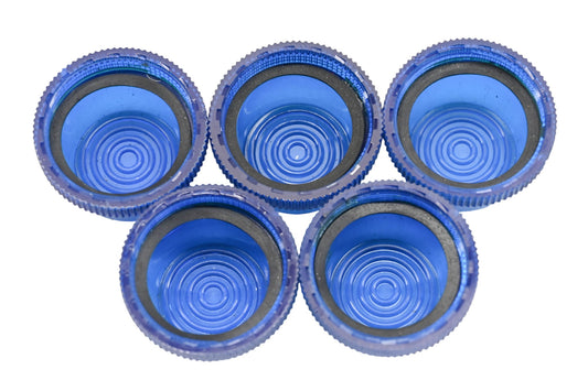 Allen Bradley 800T-N26B Blue Pilot Light Caps Qty 5 NOS