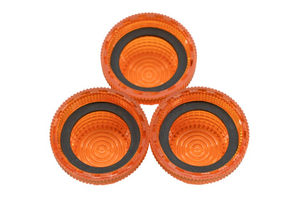 Allen Bradley 800T-N26A Amber Pilot Light Caps Qty 3 NOS