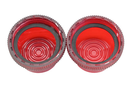 Allen Bradley 800T-N26R Red Pilot Light Caps Qty 2 NOS