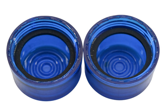 Allen Bradley 800T-N40B Blue Push Button Caps Qty 2 NOS