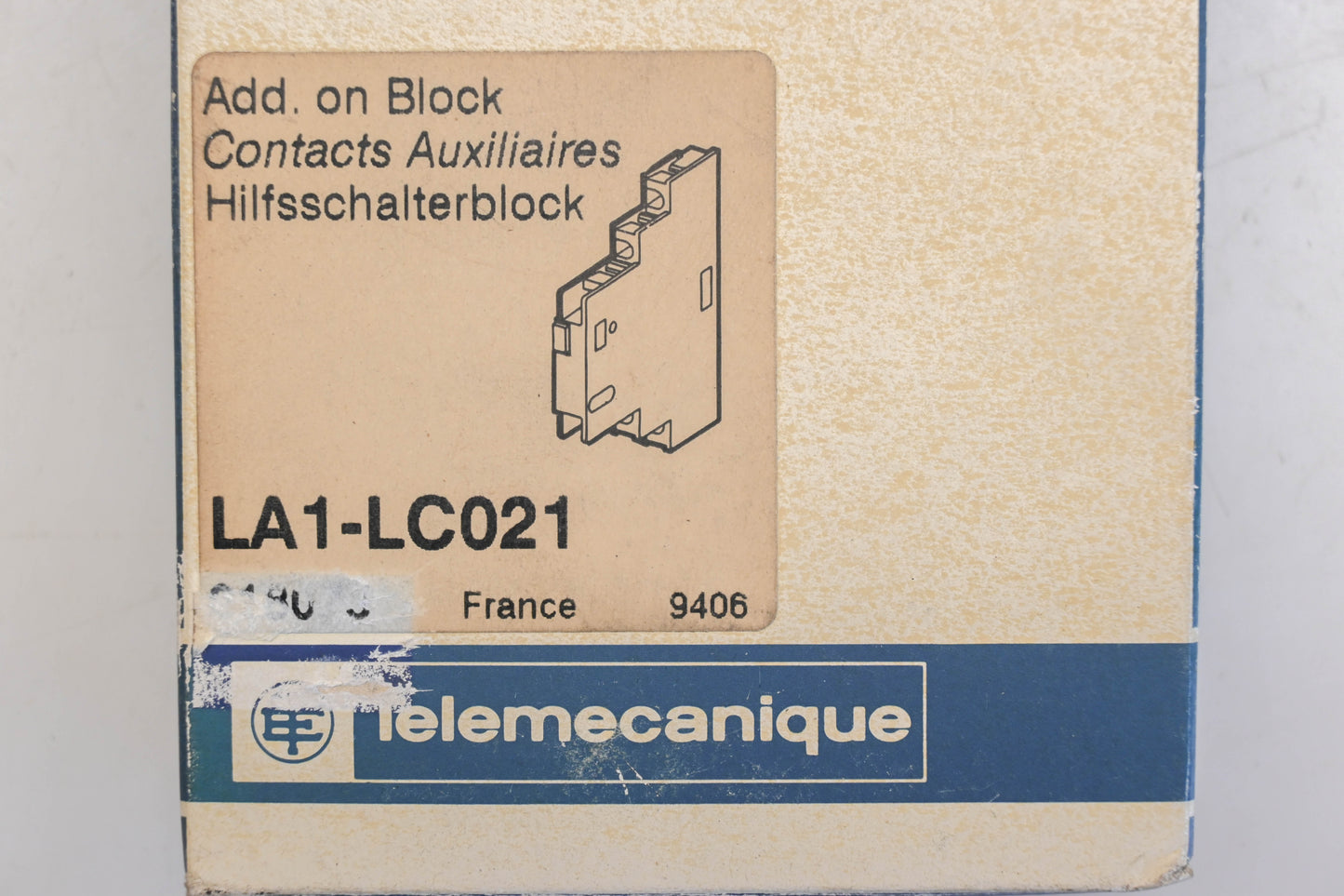 Telemecanique LA1-LC021 Auxiliary Contact Block Assembly NOS