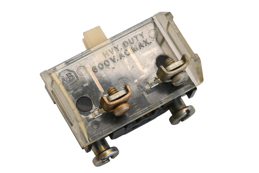 Allen Bradley 800T-XD3 600V Heavy Duty Contact Block