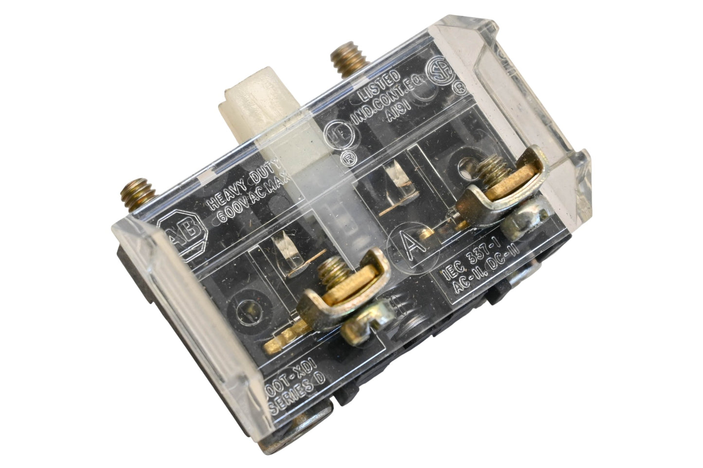 Allen Bradley 800T-XD1 600V Heavy Duty Contact Block NOS