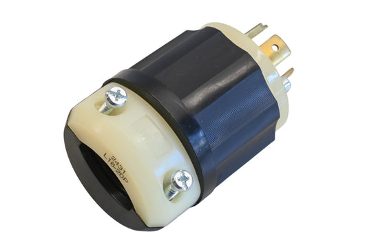 Leviton 2431 Locking Plug Assembly 20A-480V NOS
