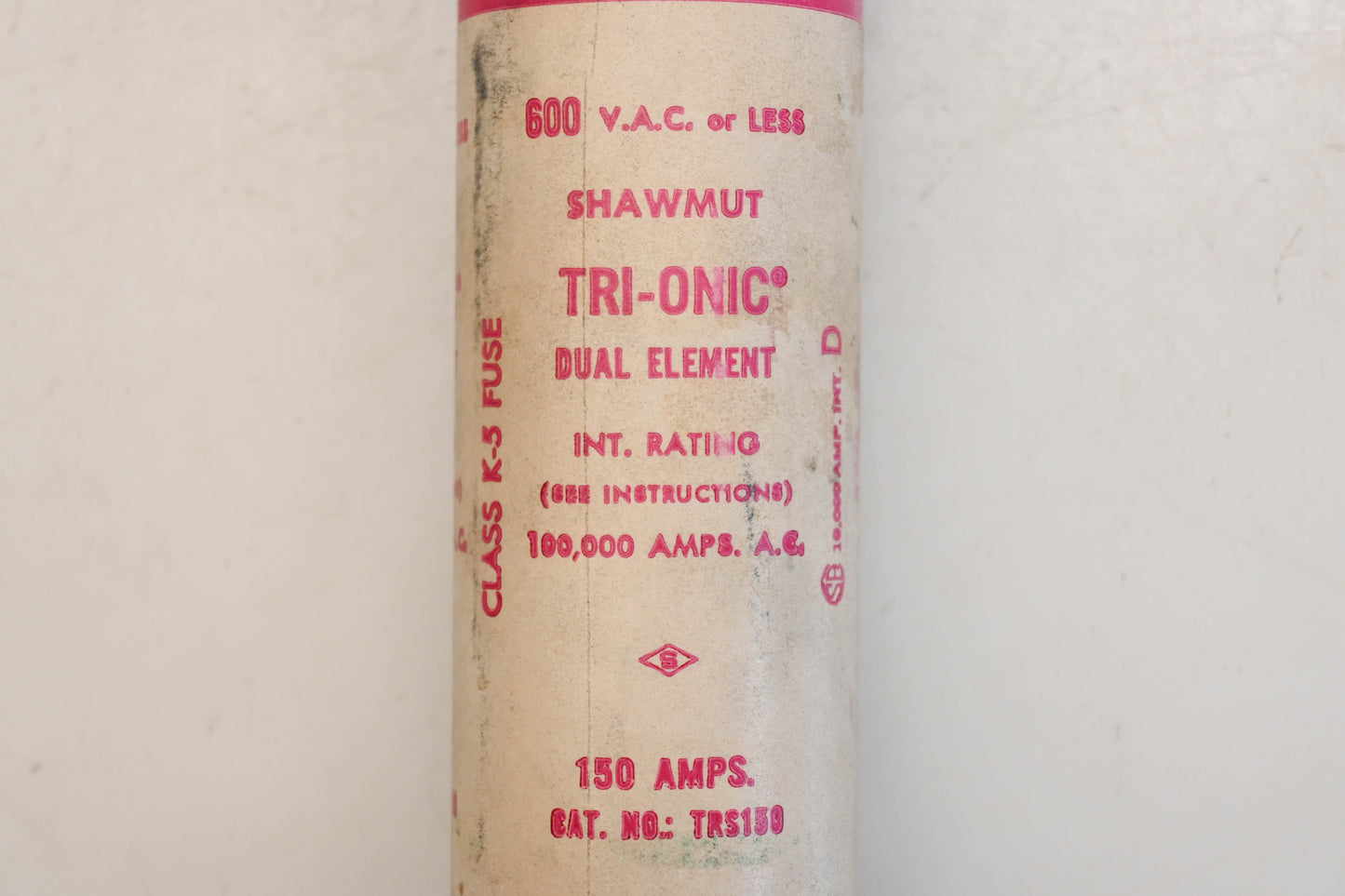 Ferraz Shawmut TRS150 Tri-Onic 150A-600V Fuse NOS