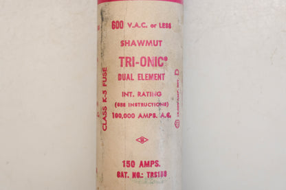 Ferraz Shawmut TRS150 Tri-Onic 150A-600V Fuse NOS