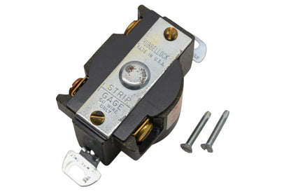 Hubbell 23000 20A-125V Locking Receptacle Kit NOS
