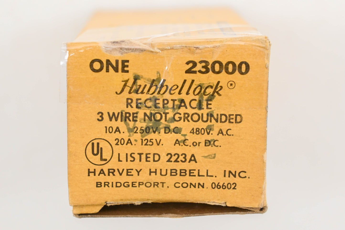 Hubbell 23000 20A-125V Locking Receptacle Kit NOS