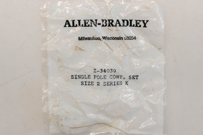 Allen Bradley Z-34039 Contact Kit NOS