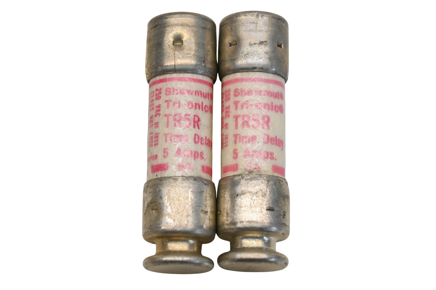 Gould TR5R 5A-200V Fuses Qty 2 NOS