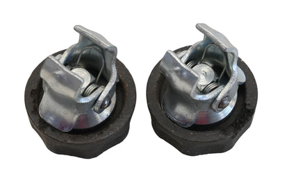 Bussmann NO.2 Tron Clip Clamps Qty 2 NOS