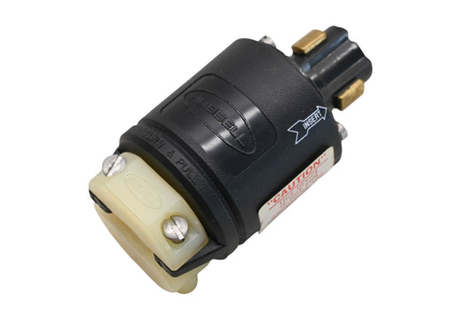 Hubbell 23005B Locking Plug Assembly NOS