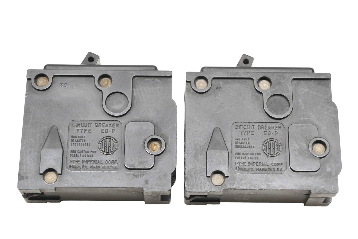 ITE QP1-B015 15A-120/240V Circuit Breakers Qty 2