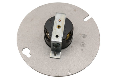 Hubbell HBL4761, 4761 15A-277V 4" Flange Receptacle NOS