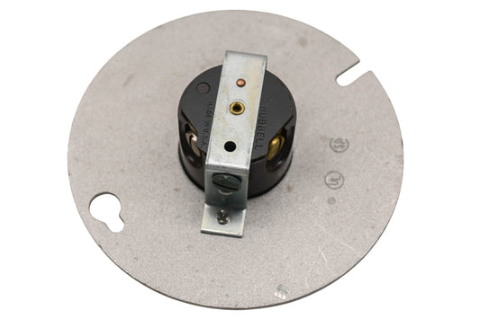 Hubbell HBL4761, 4761 15A-277V 4" Flange Receptacle NOS