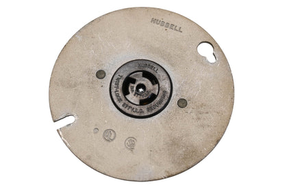 Hubbell HBL4761, 4761 15A-277V 4" Flange Receptacle